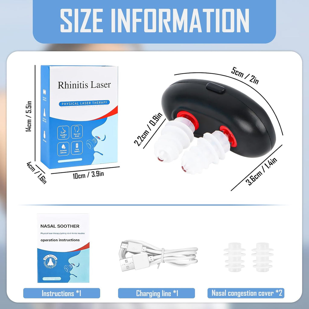 Dispositivo De Terapia Nasal Luz Roja